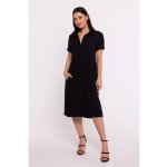 BeWear dámské košilové šaty Ganiervydd B257 černá – Zboží Dáma