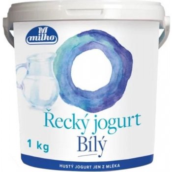 Milko Řecký jogurt 0% bílý kbelík 1 kg