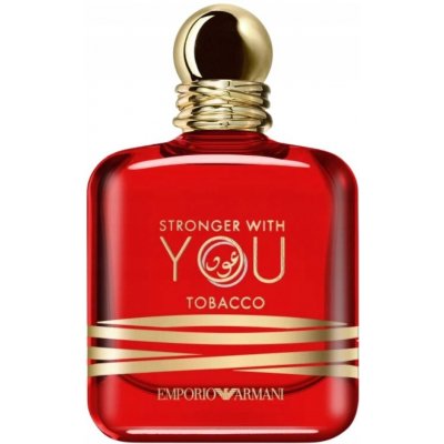 Giorgio Armani Stronger With You Tobacco parfémovaná voda pánská 100 ml – Zboží Dáma