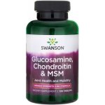 Swanson Glukosamin Chondroitin i MSM 120 tablet – Hledejceny.cz