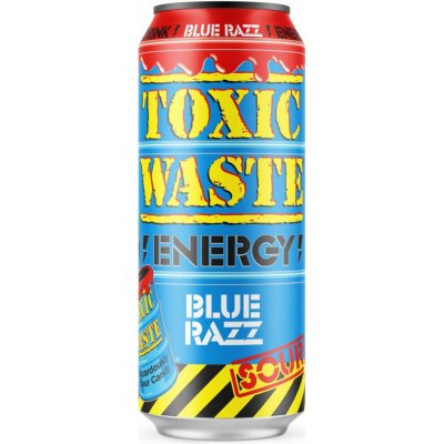 Toxic Waste Modrá malina 0,5 l – Zboží Dáma