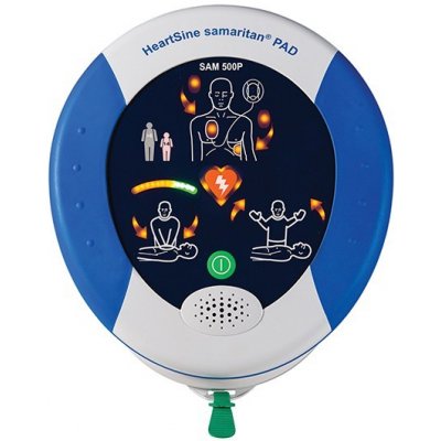 Stryker AED Defibrilátor HeartSine PAD 500P poloautomatický – Hledejceny.cz