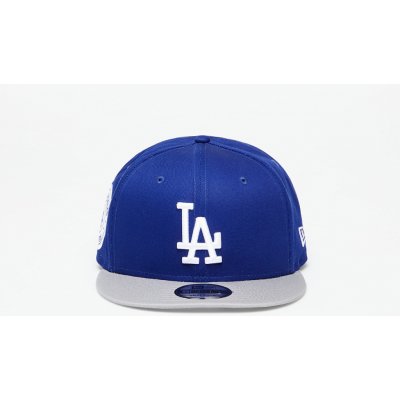 New Era Los Angeles Dodgers Contrast Side Patch 9Fifty Snapback Cap Dark Royal/ Gray – Zboží Mobilmania