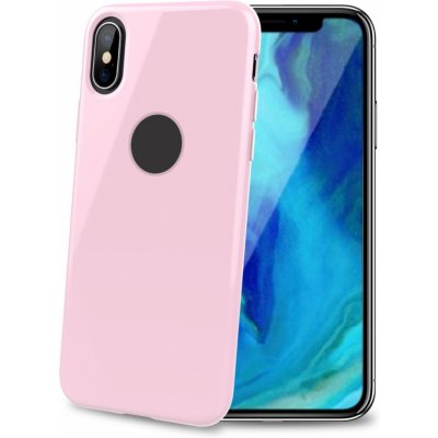 Pouzdro CELLY Gelskin Apple iPhone XS Max, růžové – Zboží Mobilmania