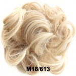 Girlshow Příčesek - drdol na gumičce M18/613 (mix středně plavá a beach blond) – Zboží Dáma Girlshow Příčesek - drdol na gumičce M18/613 (mix středně plavá a beach blond) – Zboží Dáma