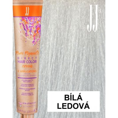 JJ Direct White barva na vlasy bílá ledová 100 ml