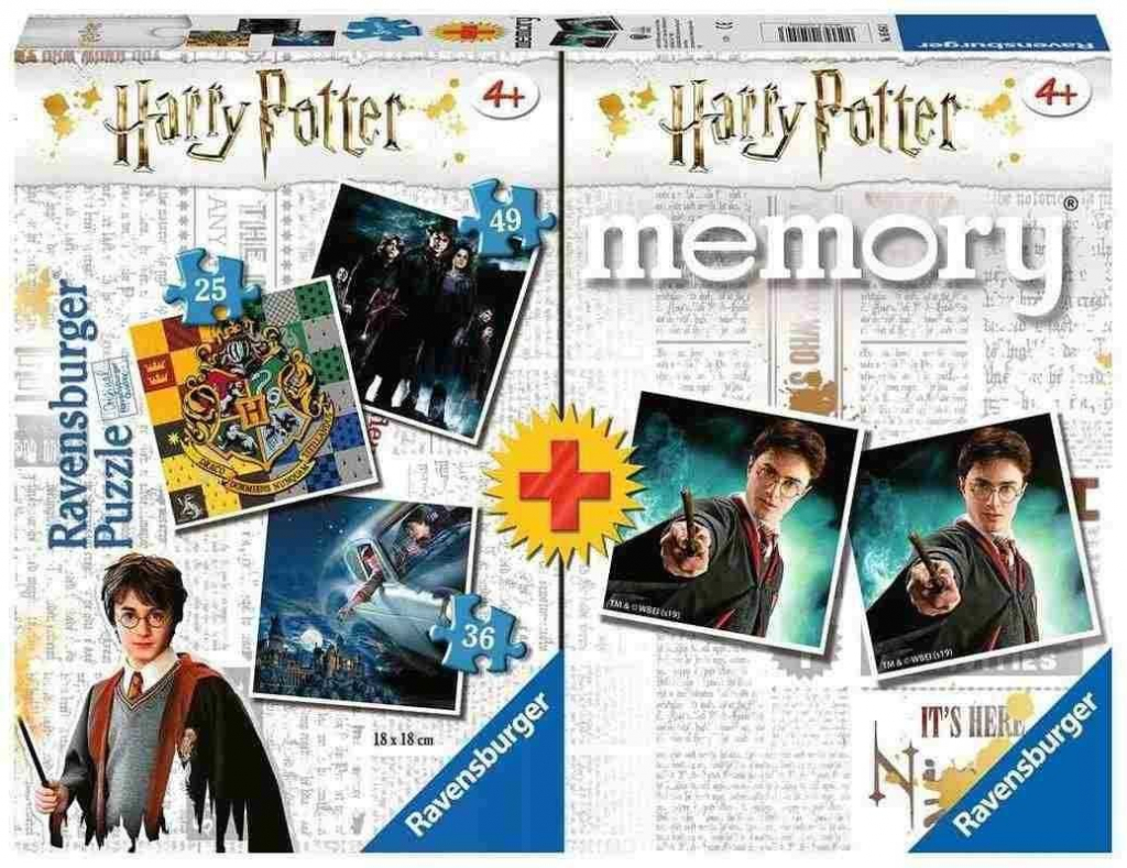 Ravensburg Harry Potter puzzle + pexeso
