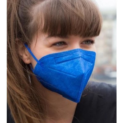 Balerina respirátor FFP2 4vrstvý modrý vzor 105 – Hledejceny.cz