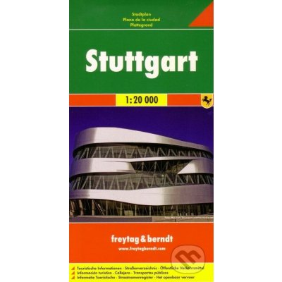 Stuttgart mapa F+B 1:2. – Hledejceny.cz