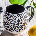 Affek Design Porcelánový WILD CĘTKI bílý černý 400 ml – Hledejceny.cz