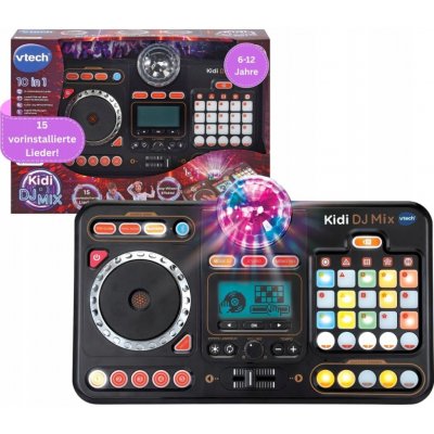 VTech DJ Mixážní pult Kidi DJ Mix černý – Zboží Mobilmania