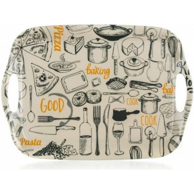 Banquet Tác s uchy melaminový Herbs 36x25,5x2cm – Hledejceny.cz