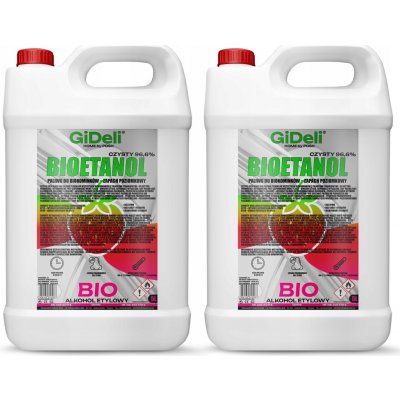 Bioetanol do krbu vůně jahody biopalivo 2 x 5 l – Zbozi.Blesk.cz