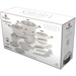 BERLINGERHAUS Sada nádobí s titanovým povrchem 15 ks Sahara Nordic Collection BH-8325 – Zboží Dáma
