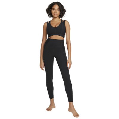 Nike Yoga Luxe Dri Fit Women's Infinalon Jumpsuit black/dark smoke grey – Sleviste.cz