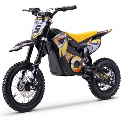 Beneo Elektrický Motocross pro děti Beneo Motors Gazelle žlutá – Zboží Dáma