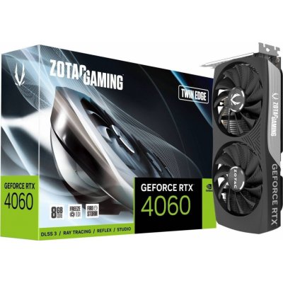 Zotac GeForce RTX 4060 GAMING Twin Edge 8GB GDDR6 ZT-D40600E-10M – Zboží Mobilmania