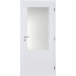 Doornite Basic 2/3 sklo lakované pravé bílé prosklené C1HMF2.70P1 74,6 x 198,3 cm – Sleviste.cz