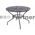 Kovový stůl TAMPA 106 cm černá – Hledejceny.cz