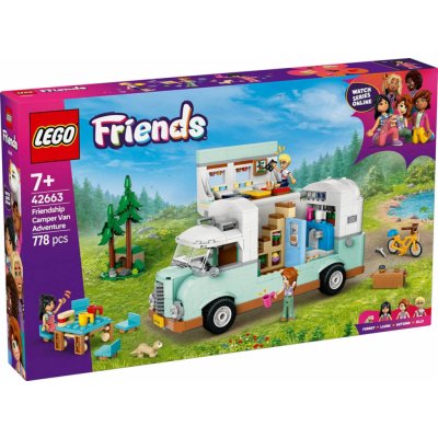 LEGO® Friends 42663 Dobrodružství s karavanem přátelství – Zboží Dáma