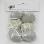Vajíčka závěs plast S/6 šedá – Hledejceny.cz