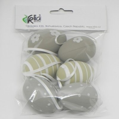Vajíčka závěs plast S/6 šedá – Hledejceny.cz