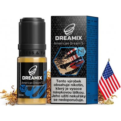 Dreamix Salt American Dream'S americký tabák 10 ml 10 mg – Zbozi.Blesk.cz