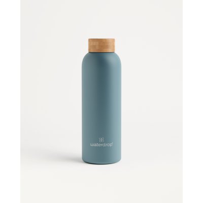 Waterdrop Thermo Steel nerezová láhev na vodu barva Turquoise Matt 600 ml – Zboží Dáma