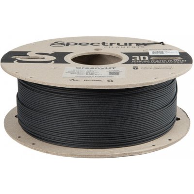 Spectrum PLA GreenyHT 1.75mm 1kg Černá - Traffic Black – Zboží Živě