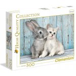 Clementoni Kočka a králík 35004 500 dílků – Zboží Dáma