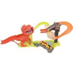 ISO 11666 Dinosauří autodráha a 2 auta – Zboží Dáma