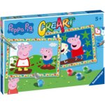 Ravensburger 20219 CreArt Prasátko Peppa – Zboží Dáma