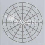 Creatissimo Plastová šablona 15x15cm mandala – Sleviste.cz