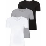 Livergy spodní triko 3 kusy černá šedá bílá – Zboží Dáma