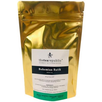 The Tea Republic Zelený čaj BOHEMIAN BATIK 50 g