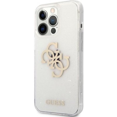 Guess třpytivé gelové iPhone 13 Pro - čiré – Zboží Mobilmania