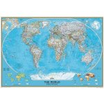 Svět National Geographic Classic - nástěnná mapa 111 x 77 cm, lamino + 2 lišty – Sleviste.cz