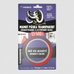 Den Braven High Tack Clear Oboustranná páska B8230BD 19 mm x 2,5 m – Zbozi.Blesk.cz