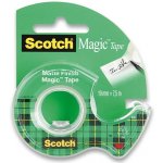 3M Scotch Magic Invisible s odvíječem 19 mm x 7,5 m