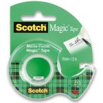 3M Scotch Magic Invisible s odvíječem 19 mm x 7,5 m – Zbozi.Blesk.cz