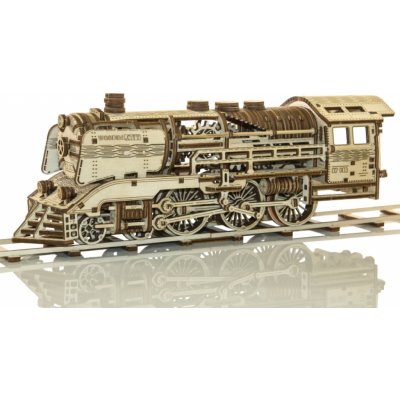 WOODEN CITY 3D puzzle Dřevěný Express s kolejemi 400 ks – Zbozi.Blesk.cz