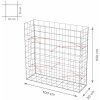 Pletiva TopGabion Gabionový koš bez víka: 100×30×100 cm - oko sítě 10×10 cm