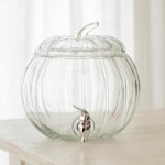 HOMLA Skleněná dýně s kohoutkem 8 l – Zbozi.Blesk.cz