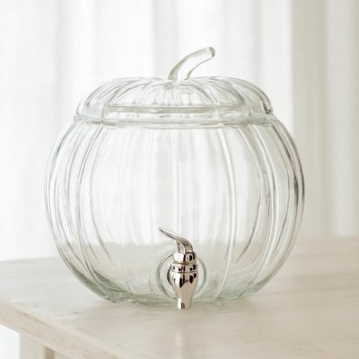 HOMLA Skleněná dýně s kohoutkem 8 l – Zbozi.Blesk.cz