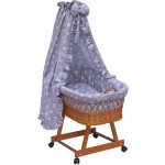 Scarlet Proutěný košíks nebesy Hvězdička šedá – Zboží Dáma