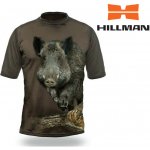 Tričko Hillman Gamewear 3D Myslivecké kr. rukáv Divočák 3D b. Dub – Zboží Dáma