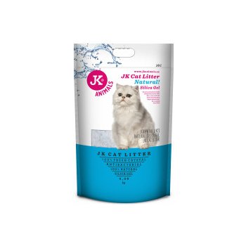 JK Animals Litter Silica gel natural kočkolit 4,3 kg/10 l