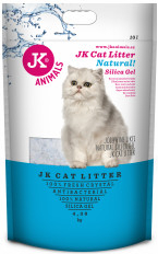 JK Animals Litter Silica gel natural kočkolit 4,3 kg/10 l