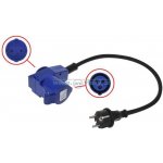 Tanatech Adaptér Schuko na CEE 16A úhlová zásuvka kabel 40cm – Hledejceny.cz