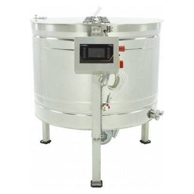 LYSON Medomet zvratný 12-kazetový s přepážkami Langstroth elektrická 230V Ø1200 mm – PREMIUM LINE – Sleviste.cz